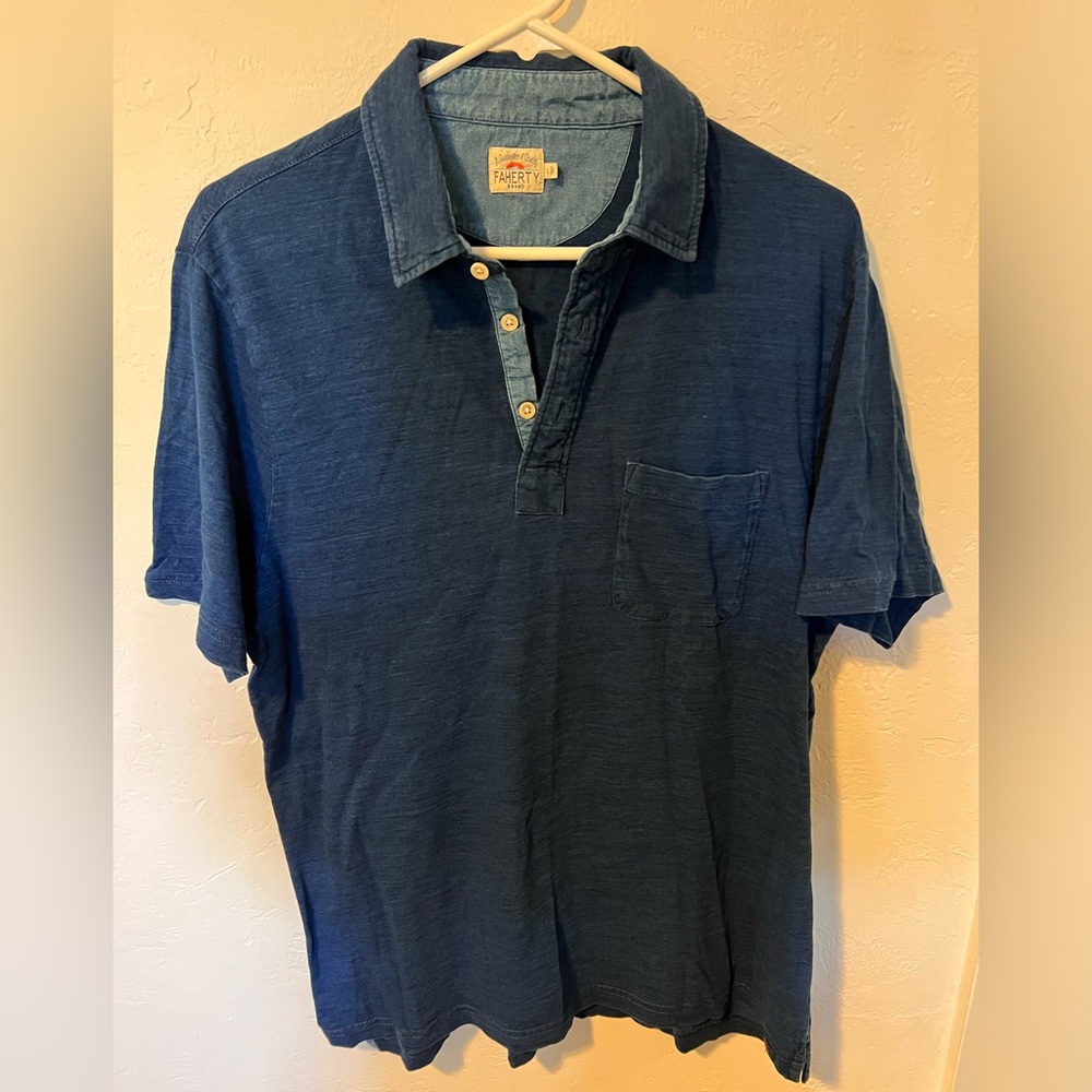 Faherty men’s polo shirt